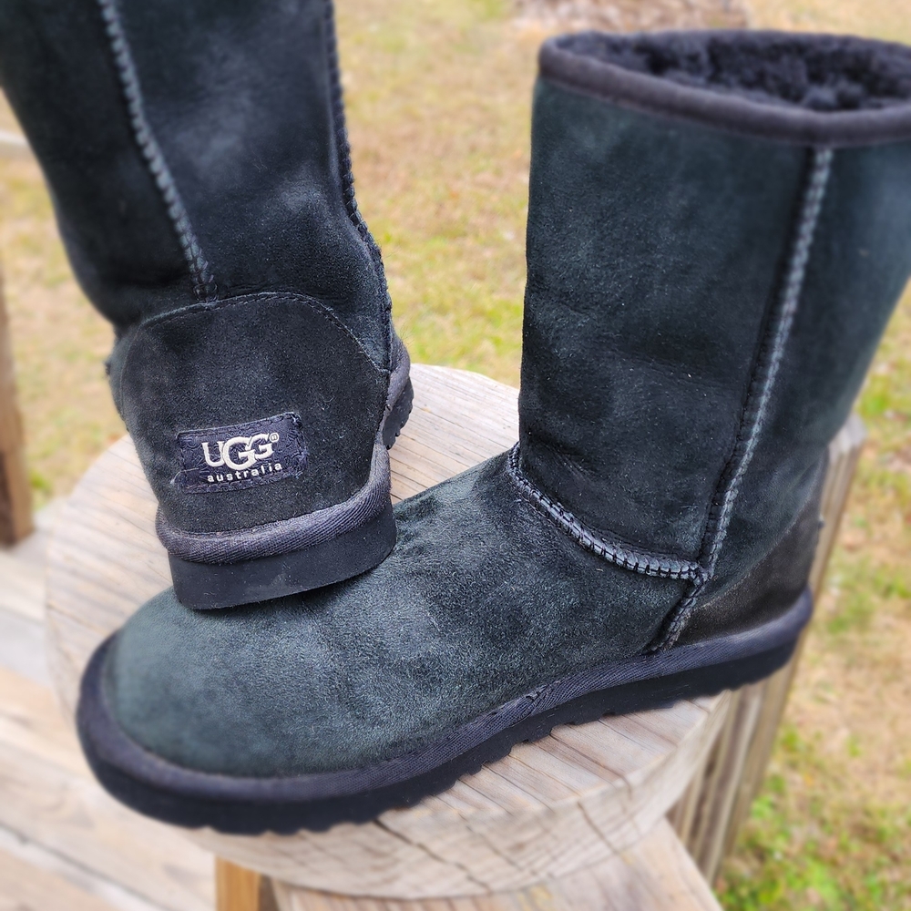UGG Black Suede Boots